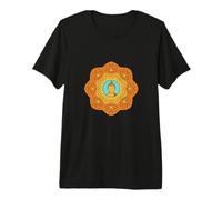Mandala con Volto di Buddha Maglietta Premium