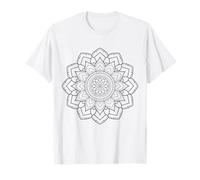 Mandala da dipingere e colorare per bambini Maglietta