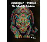 Mandala-Design Tiere - Ausmalbuch für Erwachsene mit 50 einzigartigen Tier-Mandalas: Achtsamkeit, Stressabbau & kreative Entspannung - detailreiche Motive auf Einzelseiten im Großformat 8,5 x 11 Zoll