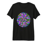 Mandala di turbinio di Colore Maglietta Premium