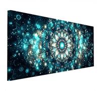 Mandala Diamond Painting Adulti, 5D Diamantini Crystal Art Quadri Diamond Painting Sogno Motivo, Grande Pittura Diamante Kit Fai Da Te per Adulti 220x100cm, Decorazioni Parete Casa, Regalo Donna T-63