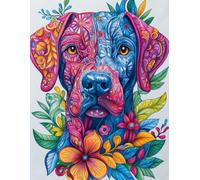 Mandala Dogs Joy: 500 Pages Coloring Book for Children and Adults Relaxation.: 500 pages of mandala dog art therapy for children and adults.