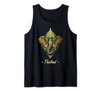 Mandala Elephant Thailandia Souvenir Minimalista Canotta