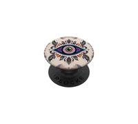Mandala Evil Eye Art Style Boho Hippie estetica tribale PopSockets PopGrip Adesivo