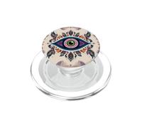 Mandala Evil Eye Art Style Boho Hippie estetica tribale PopSockets PopGrip per MagSafe