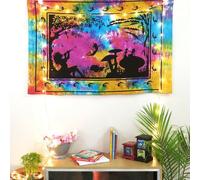 Mandala Fairy arazzo artistico da appendere al muro hippie decorazione casa p...