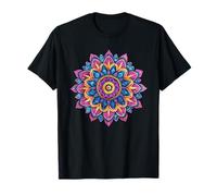Mandala Floreale Vibrante Bohemian Zen Harmony Maglietta