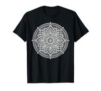 Mandala Geometria Yoga Meditazione Zen Donne Spirituali Maglietta