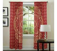 Mandala Hippie Arazzo Cotone Fiori Indiani Decorazione Porta Tende Finestra V...