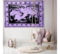 Mandala indiano da appendere al muro hippie fata decorazione casa arazzo coto...