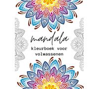Mandala Kleurboek Voor Volwassenen - Groot Formaat