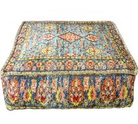 Mandala Life ART Federa per cuscino da pavimento in cotone con stampa bohémien, 60 x 20 cm