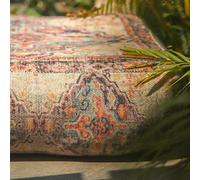 Mandala Life ART Fodera per Cuscino da Pavimento Quadrato Bohémien - 60x20 cm - 100% Cotone - Custodia Pouf per Pouf per Soggiorno, Camera da Letto, Patio e Altro