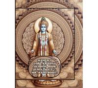 MANDALA LORD KRISHNA COLORING BOOK.