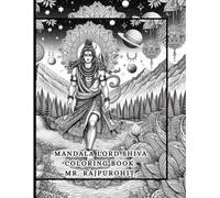 MANDALA LORD SHIVA COLORING BOOK.