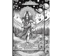 MANDALA LORD SHIVA COLORING BOOK.