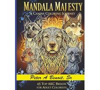 Mandala Majesty: A Canine Coloring Journey for Adult Colorists