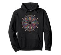Mandala, Mandala, micologia, foraggiere, Arte Felpa con Cappuccio