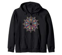 Mandala, Mandala, micologia, foraggiere, Arte Felpa con Cappuccio