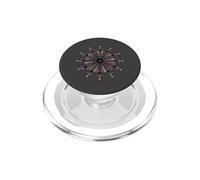 Mandala, mandala, micologia, foraggiere, arte PopSockets PopGrip per MagSafe