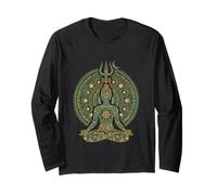 Mandala Meditazione Spirituale DOT Art Maglia a Manica
