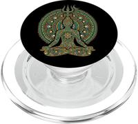 Mandala meditazione spirituale Dot Art PopSockets PopGrip per MagSafe