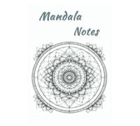 Mandala notes: quaderno per appunti a righe - A4..