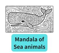 Mandala of Sea animals