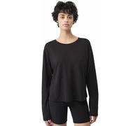 Mandala Open Back W - maglia maniche lunghe - donna S Black woman Global Organic Texile Standard,Oeko-Tex 100,Cotone Organico/Biologico,Vegan,Modal