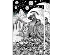 MANDALA PEACOCK COLORING BOOK.