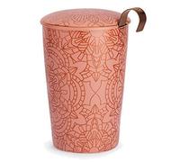 Mandala Power - Tazza in porcellana a doppia parete con infusore