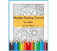 Mandala Reading Journal Tracker Book Log to Color for Book Lovers One Page Per Book