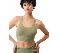 MANDALA Reggiseno sportivo da donna New Studio a basso supporto oliva | L