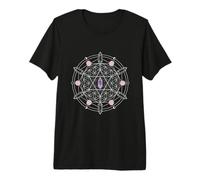 Mandala Rockhound Crystal Grid Collector Lover Maglietta Premium