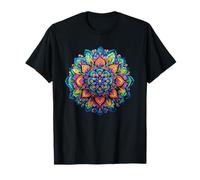 Mandala Spirituale Zen colorato Maglietta