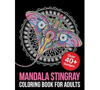 Mandala Stingray Coloring Book For Adults