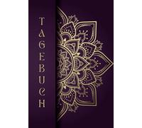 Mandala Tagebuch - dunkelrot: Dein Raum für Gedanken, Skizzen und Ideen - stilvoll, klar, immer bei dir.