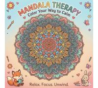 Mandala Therapy: Intricate Stress Relief Coloring Book for Adults