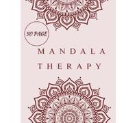 mandala therapy painting | adult coloring book: therapy coloring book for adults | 50 page