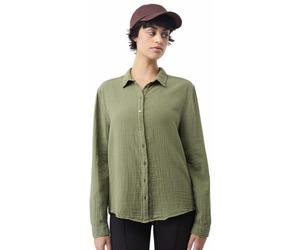 Mandala Tulum W - camicia maniche lunghe - donna Green L