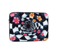 Mandala Tunnel Custodia antiurto per computer portatile, sottile, leggera, portatile, da viaggio, per 13"
