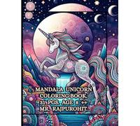 MANDALA UNICORN COLORING BOOK.
