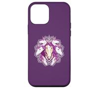 MANDALA UNICORNO Magico Mindful Carino Meme Custodia per iPhone 12 mini