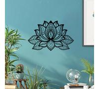 Mandala Wall Art Boho Camera da letto Yoga Room Lotus Flower Decor Home Wall