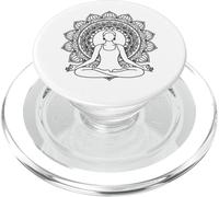 Mandala Yoga Meditazione posa Mindfulness Design PopSockets PopGrip per MagSafe