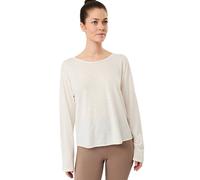 MANDALA Yogashirt da donna con schiena scoperta bianco | L