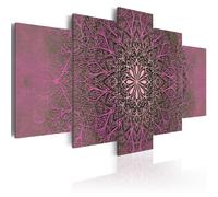 Mandala Zen Spa Quadro su Tela TNT Stampe Immagini Murale f-A-0515-b-n