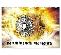 Mandalas 2026 - Beruhigende Momente (Wandkalender 2026 DIN A3 quer), CALVENDO Monatskalender: Mandalas von Rufebo - Monat für Monat Kunst, die beruhigt und der Seele guttut.