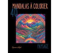 Mandalas à colorier: Paysage