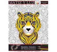 Mandalas Animales: libro de colorear relajante para adultos